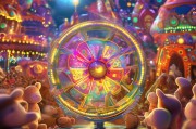 陀螺世界，抽奖大 prize 可爱小熊