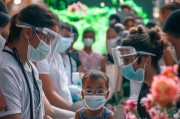 病毒肆虐，疫苗护航，防疫码，守护孩子健康