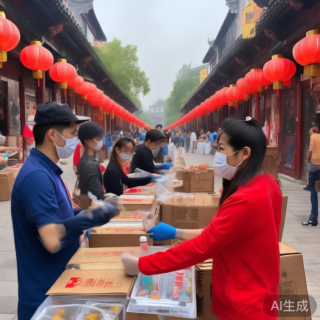 西安疫情防控物资发放仪式，社区组织与政府协同助力 - 快讯网 - 分享生活资讯热点话题综合门户网www.pusiai.com