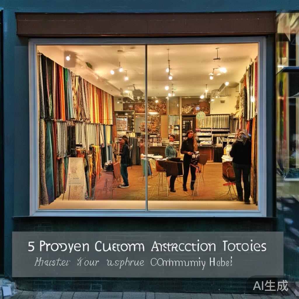 窗帘店冷清？这5招精准获客策略，让你的店铺成为社区焦点！ - 快讯网 - 分享生活资讯热点话题综合门户网www.pusiai.com