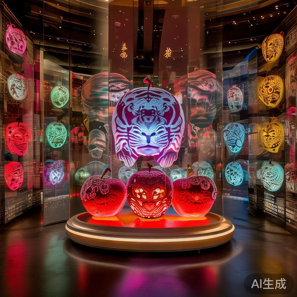 苹果虎年,用科技开启虎年画展 - 快讯网 - 分享生活资讯热点话题综合门户网www.pusiai.com